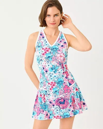 Lilly Pulitzer Upf 50+ Luxletic Bacio Active Dress In Multi
