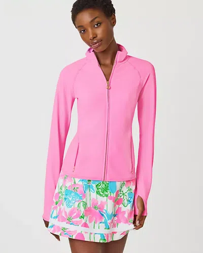 Lilly Pulitzer Upf 50+ Luxletic Breaker Jacket In Pink