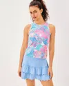 Lilly Pulitzer Upf 50+ Luxletic Candia Active Bra Tank Top
