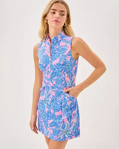 Lilly Pulitzer Upf 50+ Luxletic Catarina Dress In Blue