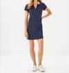 Lilly Pulitzer Upf 50+ Luxletic Cayo Costa Dress In True Navy In Blue
