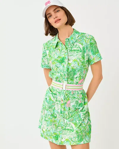 Lilly Pulitzer Upf 50+ Luxletic Dominica Dress In Multi