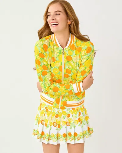 Lilly Pulitzer Upf 50+ Luxletic Jaydea Jacket In Multi