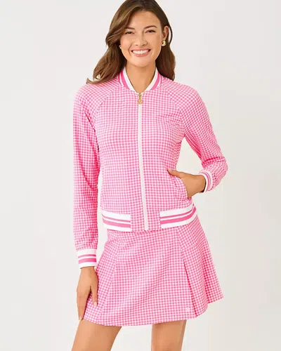 Lilly Pulitzer Upf 50+ Luxletic Jaydea Jacket In Pink