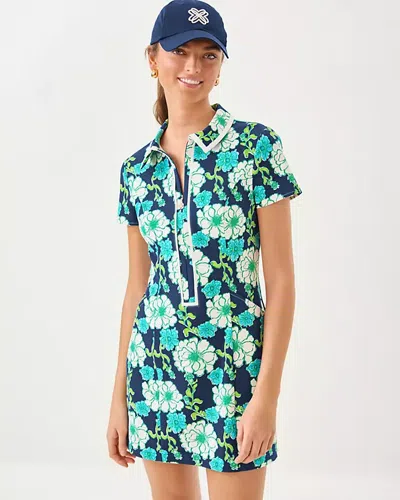Lilly Pulitzer Upf 50+ Luxletic Kathy Dress In Blue