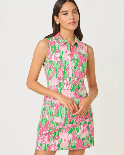 Lilly Pulitzer Upf 50+ Luxletic Kathy Pearl Dress In Pink