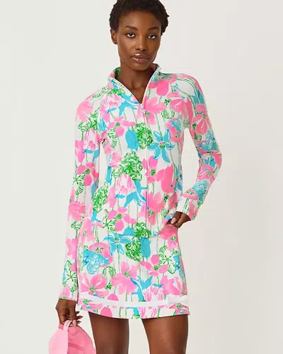 Lilly Pulitzer Upf 50+ Luxletic Marilla High Rise Skort In Multi
