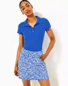 Lilly Pulitzer Upf 50+ Luxletic Maryana Skort In Martinique Blue Zee Bebe