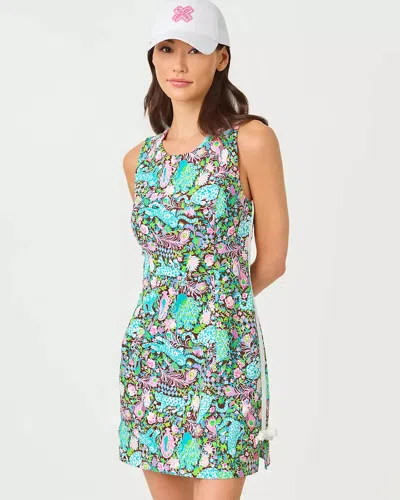 Lilly Pulitzer Upf 50+ Luxletic Mela Active Dress In Blue