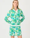 Lilly Pulitzer Upf 50+ Luxletic Regate Jacket In Green