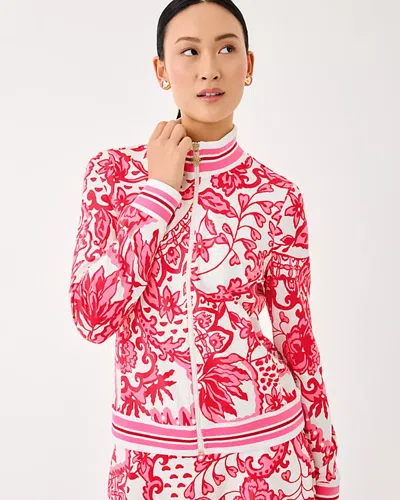 Lilly Pulitzer Upf 50+ Luxletic Regate Jacket In Pink