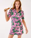 Lilly Pulitzer Upf 50+ Luxletic Via Flora Polo In Pink