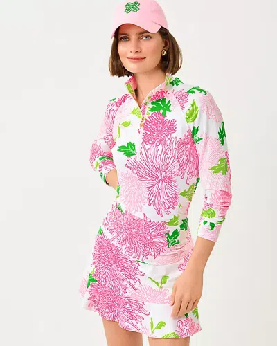 Lilly Pulitzer Upf 50+ Luxletic Zadora High Rise Skort In Multi