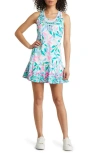 LILLY PULITZER UPF 50+ MIXED DOUBLES FLORAL TENNIS DRESS