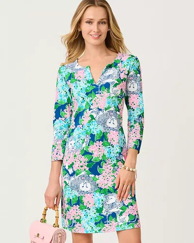 Lilly Pulitzer Upf 50+ Nadine Chillylilly Dress In Green