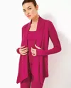 Lilly Pulitzer Upf 50+ Nevia Wrap In Mystique Pink