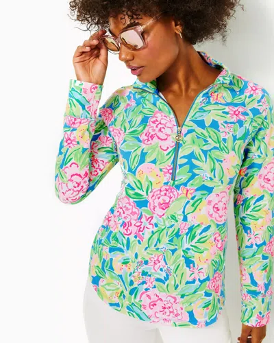 Lilly Pulitzer Upf 50+ Skipper Popover In Multi Grove Garden