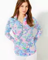 Lilly Pulitzer Upf 50+ Skipper Popover In Multi Lilly Loves Marthas Vineyard