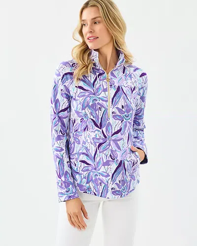 Lilly Pulitzer Upf 50+ Skipper Popover In Purple