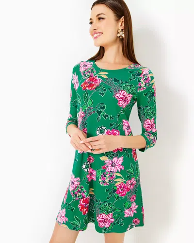 Lilly Pulitzer Upf 50+ Solia Chillylilly Dress In Multi Safari Sanctuary