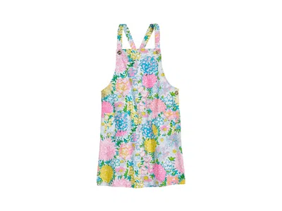 Lilly Pulitzer Varney Overalls Dress (toddler/little Kid/big Kid) Girl's Dress Lilly Garden : 14 Big Kid In Multi