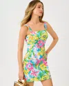 Lilly Pulitzer Veda Skirted Romper In Multi