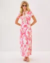 Lilly Pulitzer Velora Maxi Romper In Pink