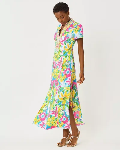 Lilly Pulitzer Velora Maxi Romper In Multi