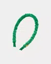 Lilly Pulitzer Velvet Scrunchie Headband In Green
