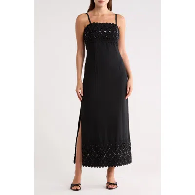 Lilly Pulitzer ® Vena Embellished Maxi Dress In Black