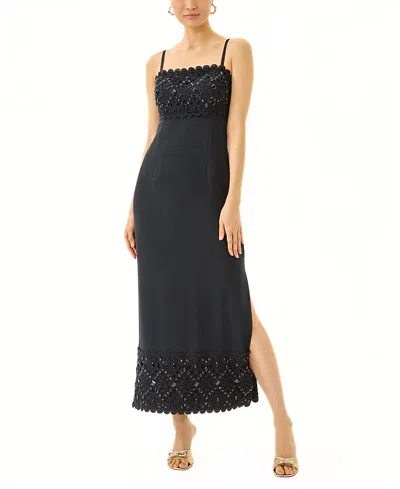 Lilly Pulitzer Vena Maxi Dress In Black
