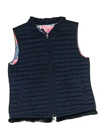 Pre-owned Lilly Pulitzer Kids' Vest In Blue