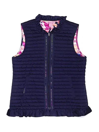 Pre-owned Lilly Pulitzer Kids' Vest In Purple