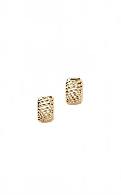 Lilly Pulitzer Viney Liney Earrings In Gold Metallic