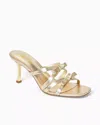 Lilly Pulitzer Wanda Slide Sandal In Gold Metallic