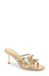 Lilly Pulitzer Wanda Slide Sandal In Gold Metallic