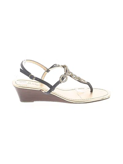 Pre-owned Lilly Pulitzer Wedges In Ivory