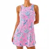 Lilly Pulitzer Westley Active Dress In Rousseau Pink Barefoot Beachcombers In Pink