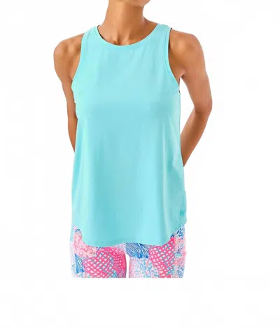 Lilly Pulitzer Westley Tank In Fresh Water Blue