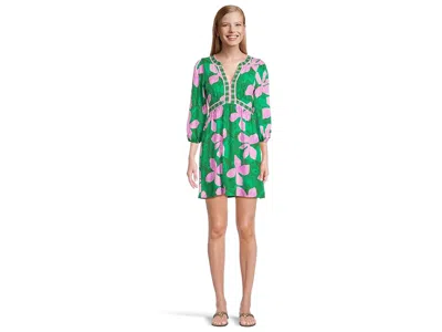 Lilly Pulitzer Wexlee Skirted Romper In Green