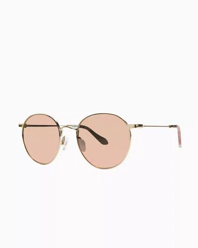 Lilly Pulitzer Whale Bay Sunglasses In Gold Metallic Worth A Look Sunglasses