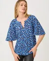 Lilly Pulitzer Wilmer Short Sleeve Top In Multi