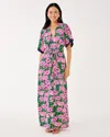 Lilly Pulitzer Wisteria V-neck Maxi Dress In Multi