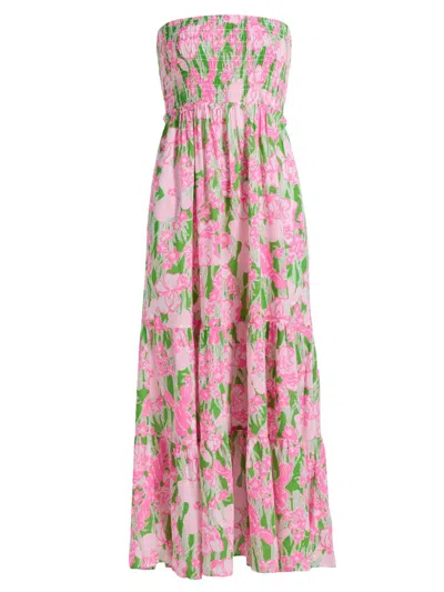 Lilly Pulitzer Women's Anali Floral Maxi Dress In Pink