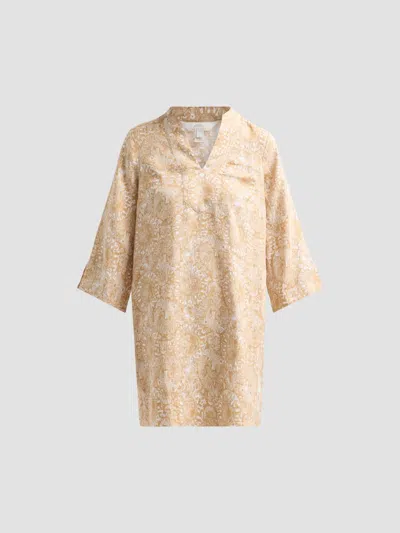 Lilly Pulitzer Women's Annadetta Linen Tunic Dress In Brown