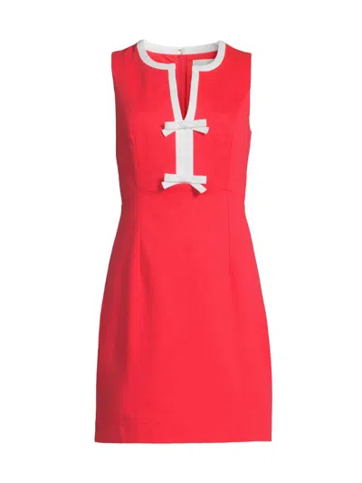 Lilly Pulitzer Women's Aria Stretch Shift Dress In Red