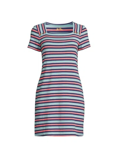 Lilly Pulitzer Women's Beaty Striped Cotton-blend Minidress In Multi