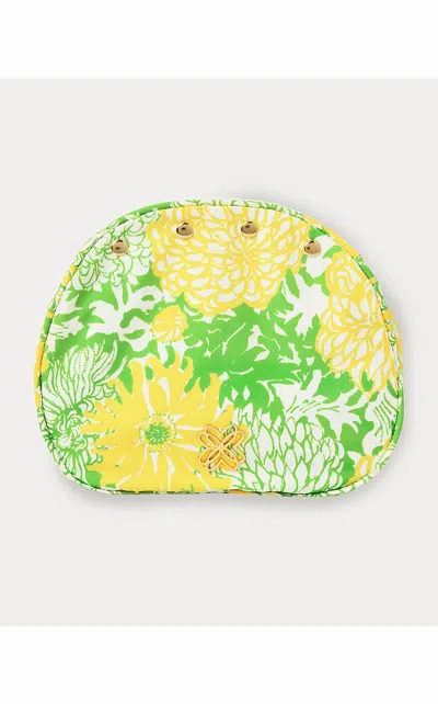Lilly Pulitzer Women's Breakers Bamboo Bermuda Bag Cover In Crocodile Green Mumbo Jumbo In Multi