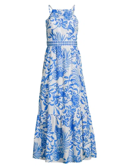 LILLY PULITZER WOMEN'S CHARLESE COTTON MAXI DRESS