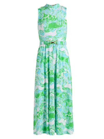 Lilly Pulitzer Women's Colman Belted Midi-dress In Multi